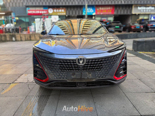 Changan UNI-T red leather rear seats interior