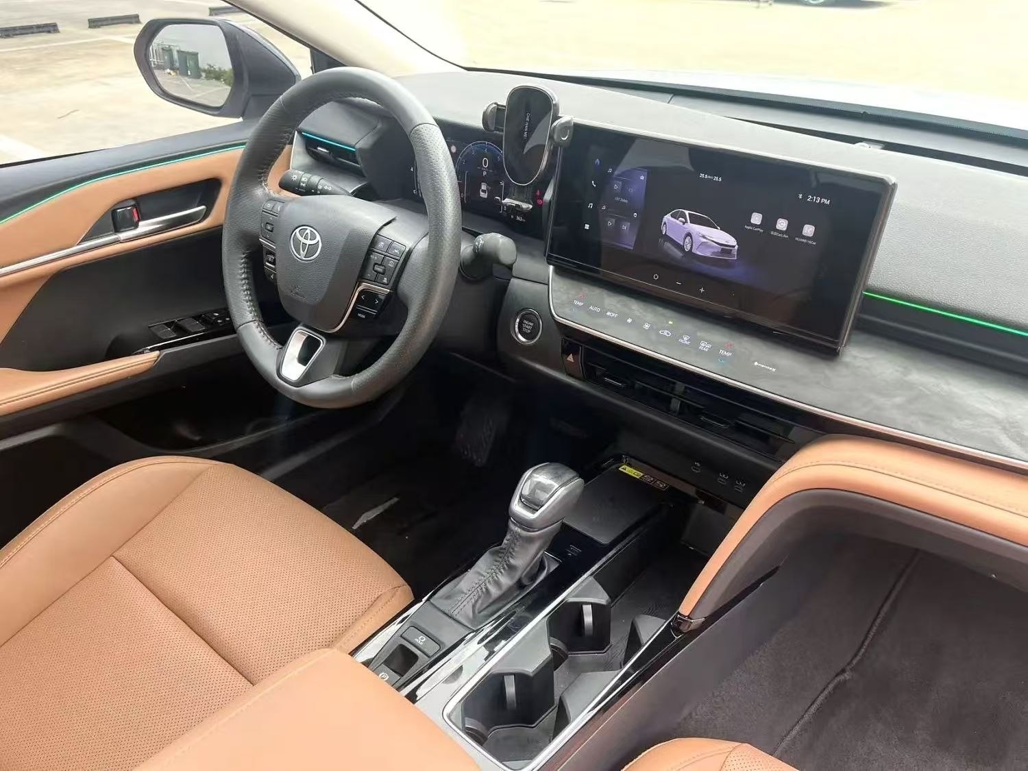 2025 Toyota Camry 2.0L GVP Luxury | White/Brown